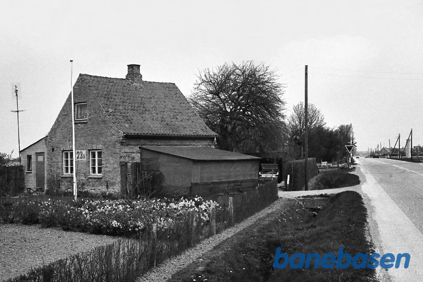 Vogterhus 23 A fra syd nær Sakskøbing Vogterhus 23 A fra syd nær Sakskøbing