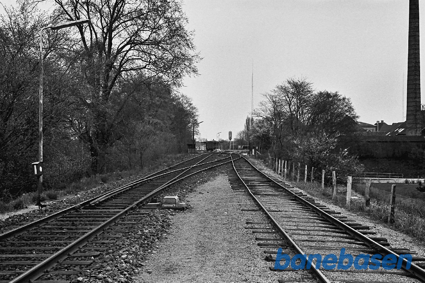 Indkørslen fra Nakskov Indkørslen fra Nakskov