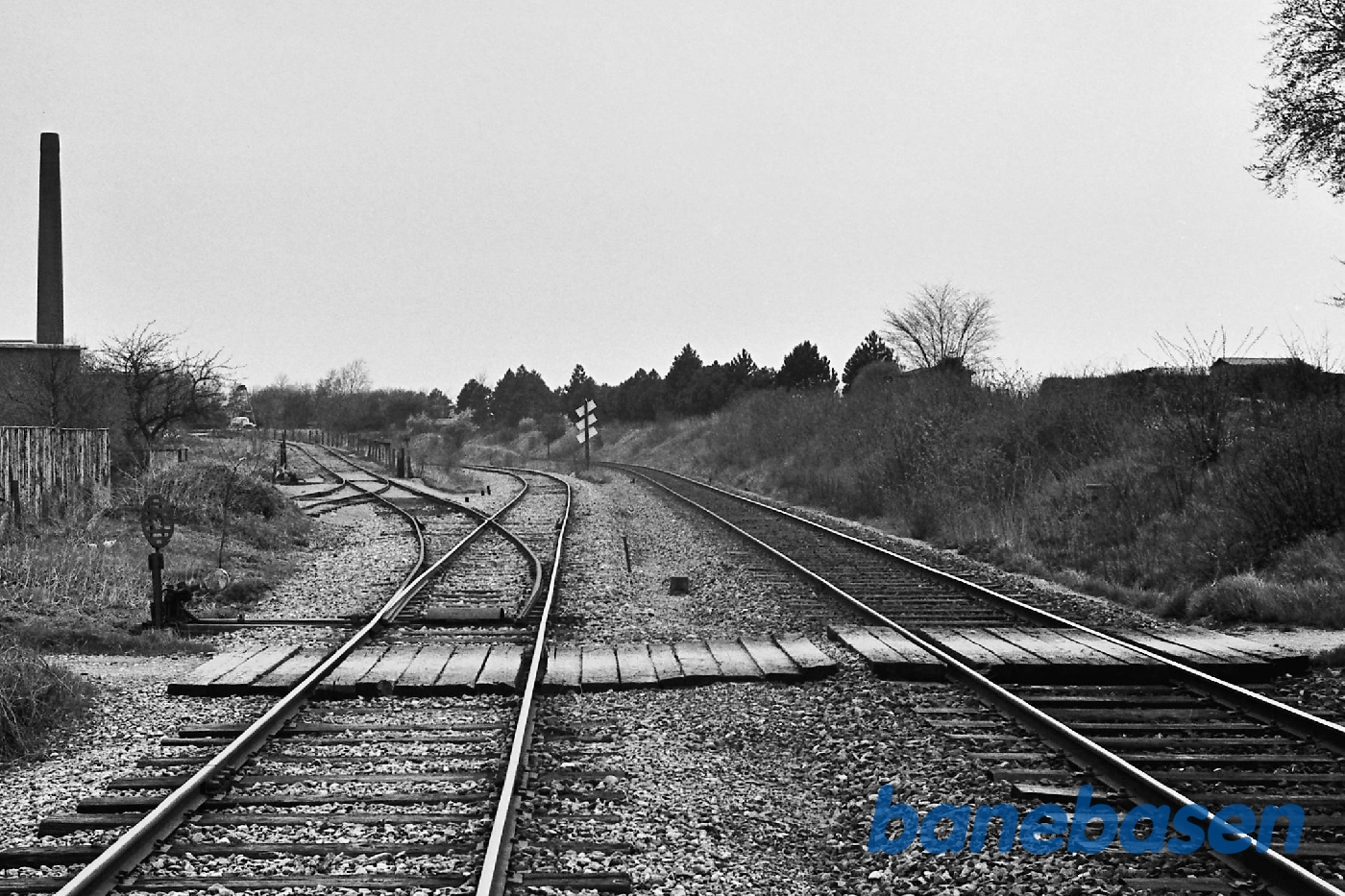 Forgrening mod Rødby og sidespor Forgrening mod Rødby og sidespor
