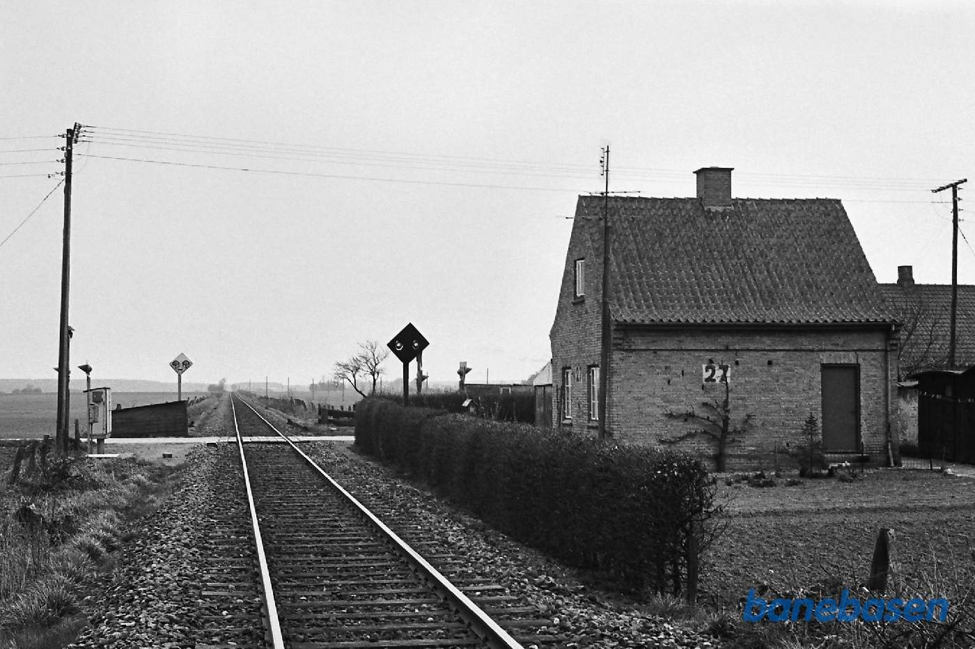 Vogterhus 27 set fra Nykøbing F, Kirkevej