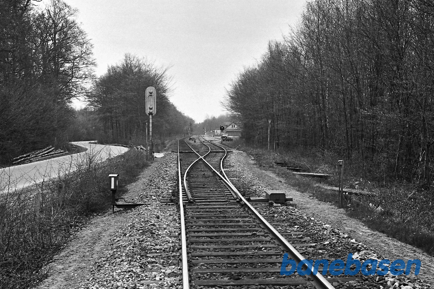 Indkørslen fra Nakskov Indkørslen fra Nakskov