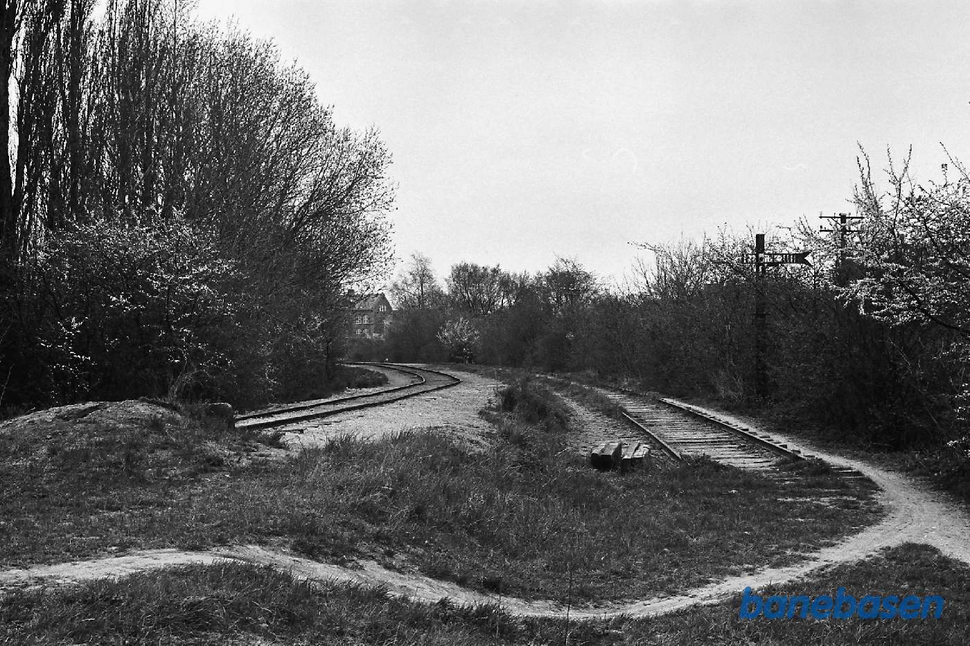 Stationens vestlige ende