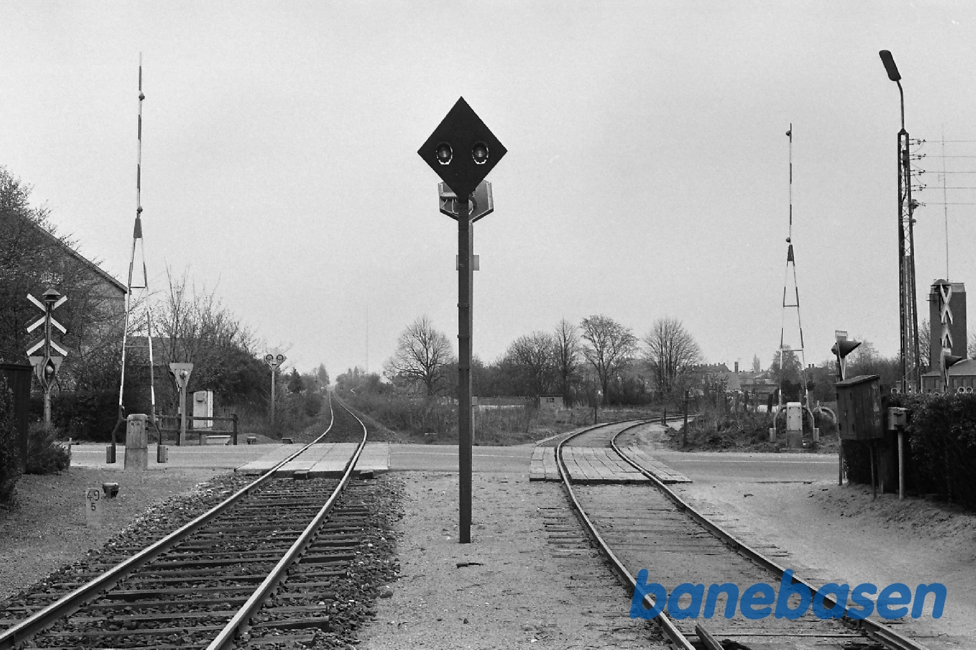 Sporet mod Rødby løber fra Sporet mod Rødby løber fra