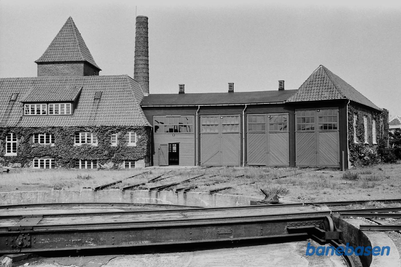 Den gamle lokomotivremise