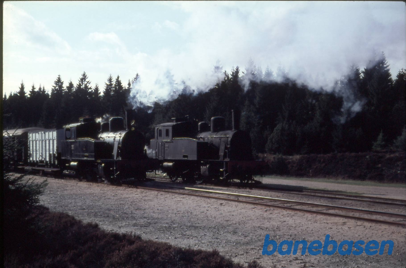 Horsens Bryrup Silkeborg Banen. Ankomst til Vrads station Horsens Bryrup Silkeborg Banen. Ankomst til Vrads station