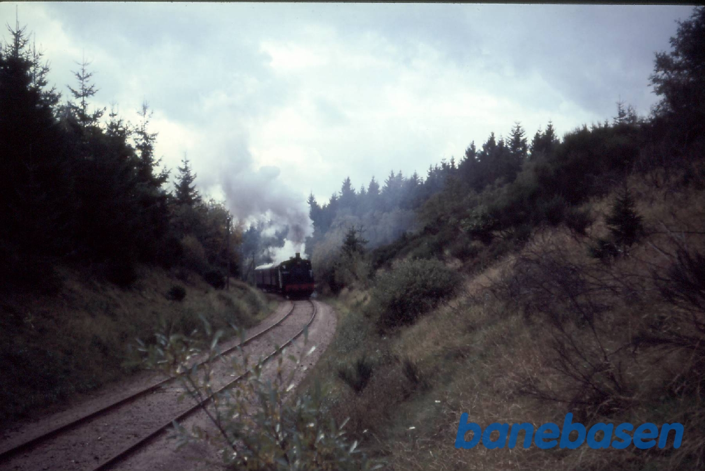 HOJ L 406 med særtog for DMJK nord for Vrads HOJ L 406 med særtog for DMJK nord for Vrads