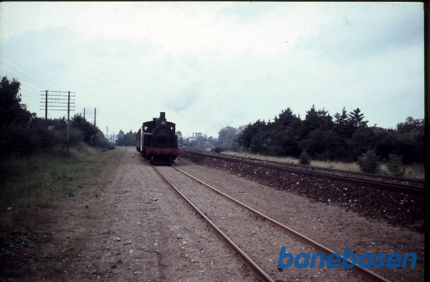 Indkørslen til Horsens station Indkørslen til Horsens station