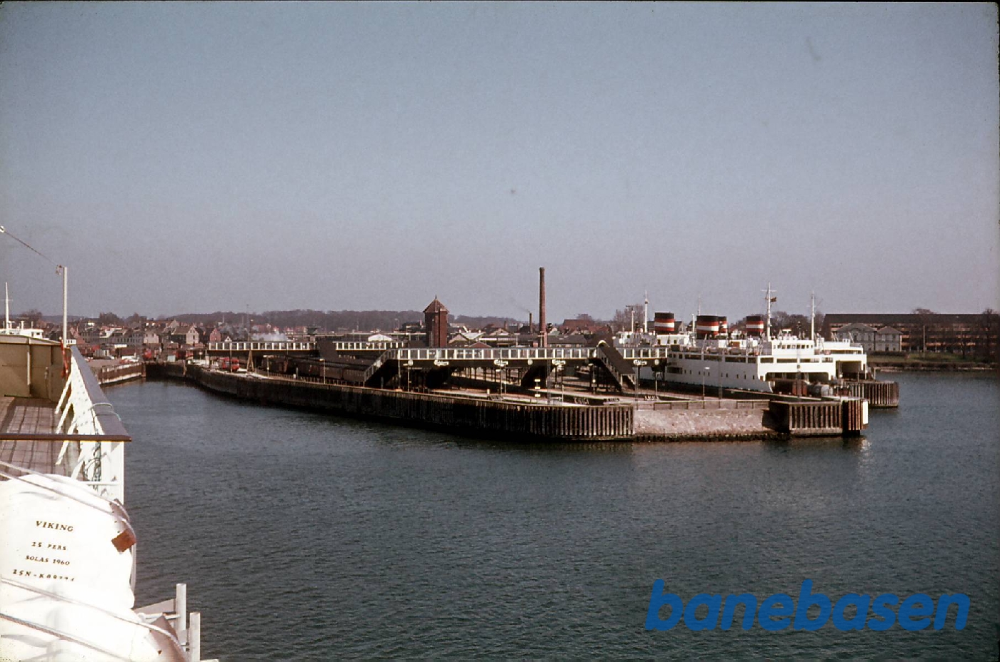 DSB. Indvielse af jernbanemuseet 17/4 1975. Nyborg færgehavn DSB. Indvielse af jernbanemuseet 17/4 1975. Nyborg færgehavn