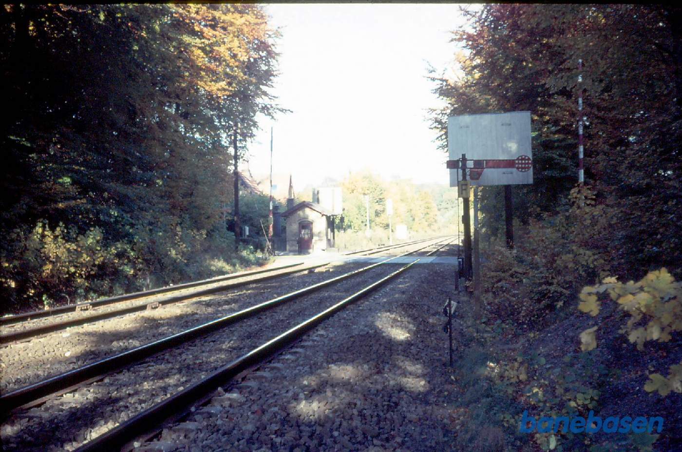 Frydenlund mellempost set mod Helsingør