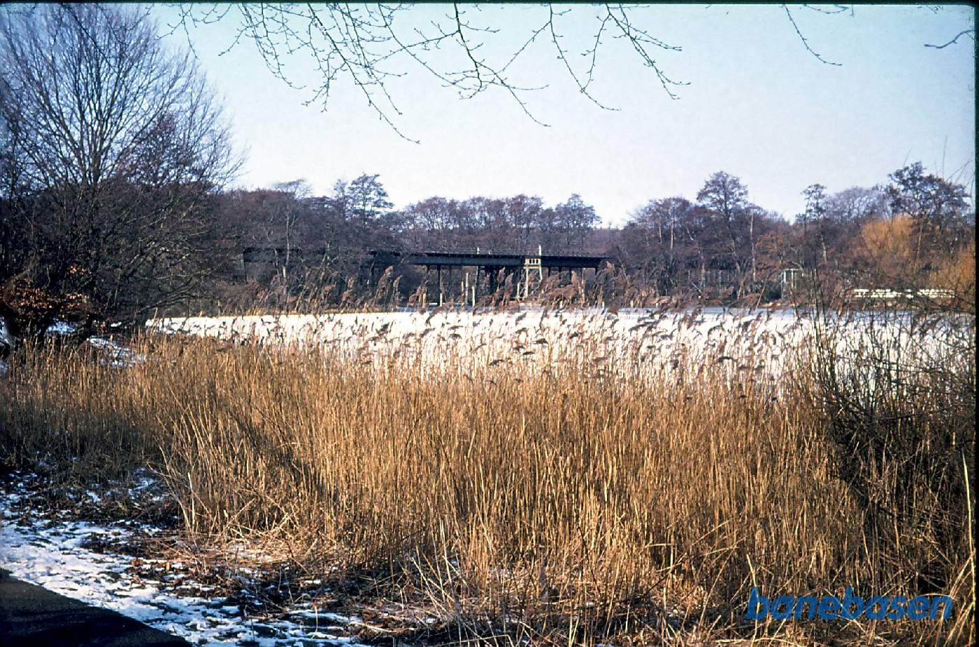 Strandmøllebroen set mod vest Strandmøllebroen set mod vest
