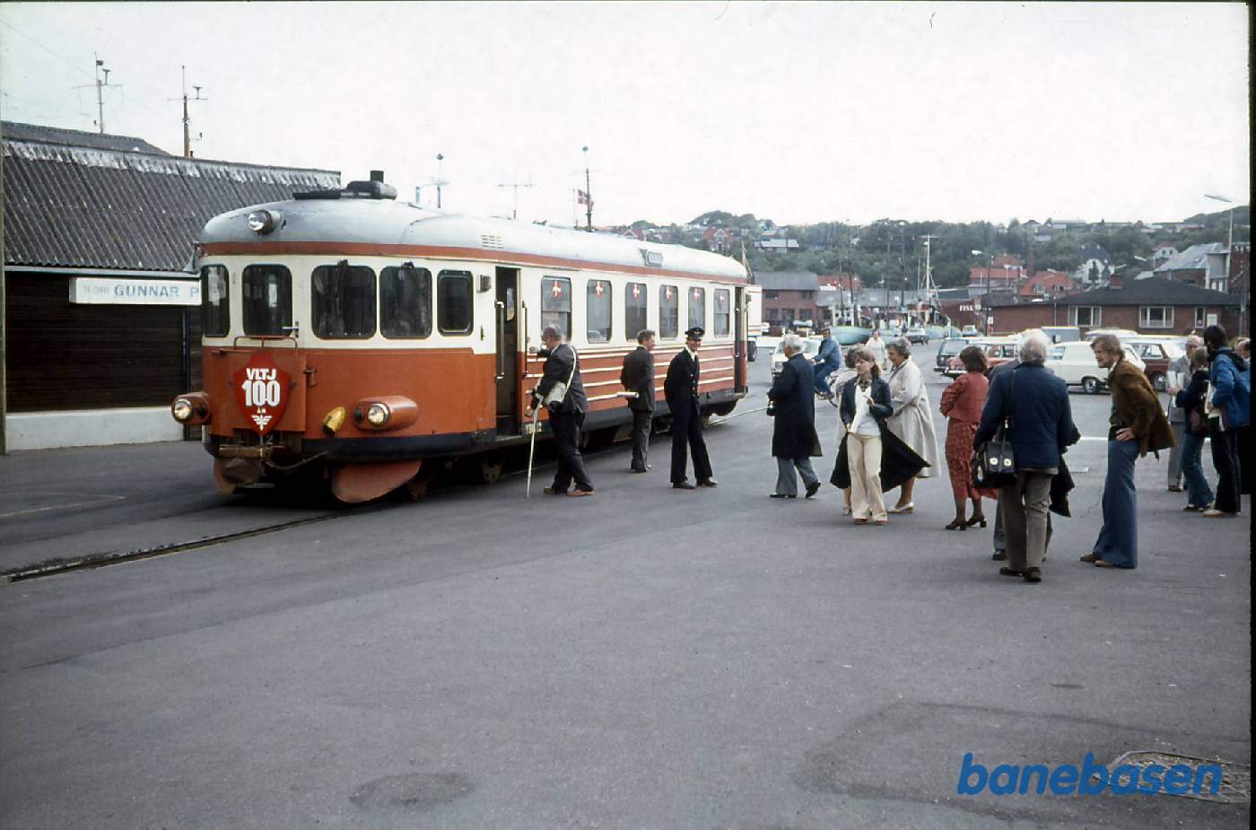 VLTJ 100 års jubilæum. Daddelæske på havne i Lemvig
