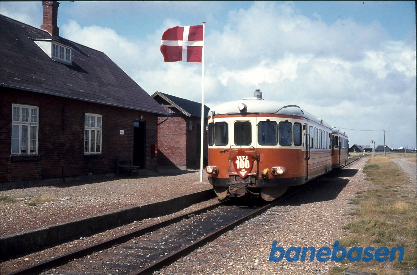 VLTJ 75 års jubilæum. Jubilæumstog på Vrist station VLTJ 75 års jubilæum. Jubilæumstog på Vrist station