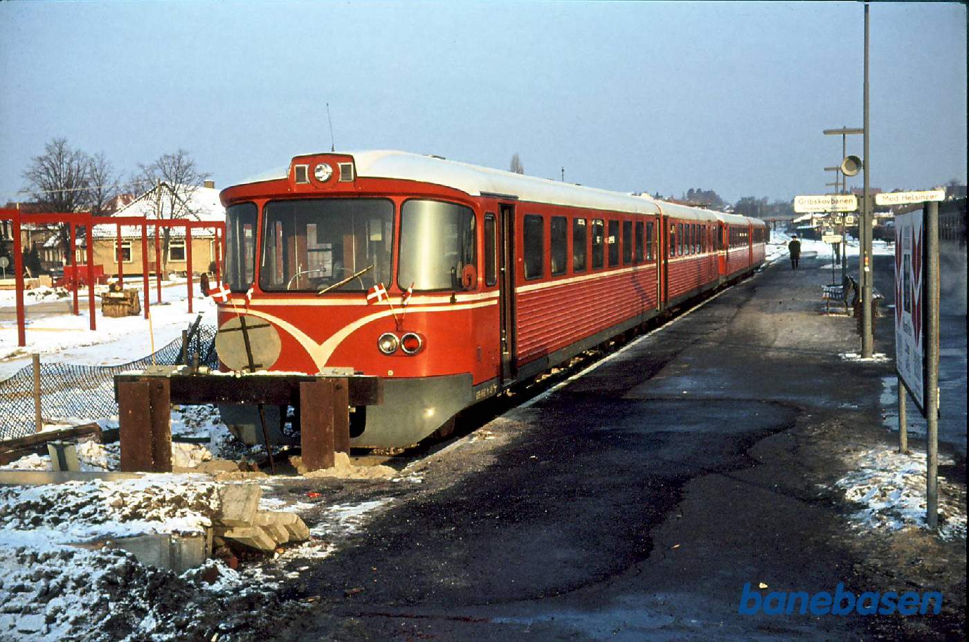 GDS 100 års jubilæum. Jubilæumstog på Hillerød station GDS 100 års jubilæum. Jubilæumstog på Hillerød station