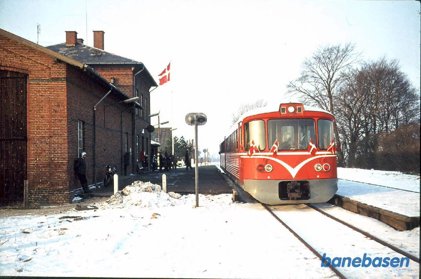 GDS 100 års jubilæum. Jubilæumstog på Græsted station