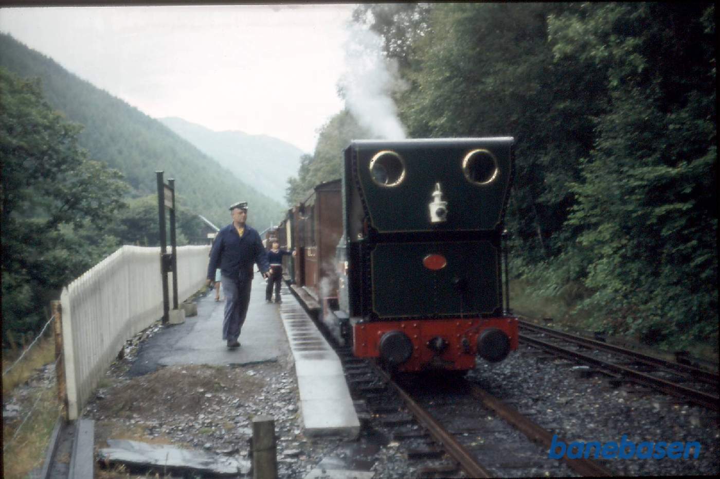 Smalsporsbaner i Wales. Talyllyn Railway Lok nr. 1 Talyllyn