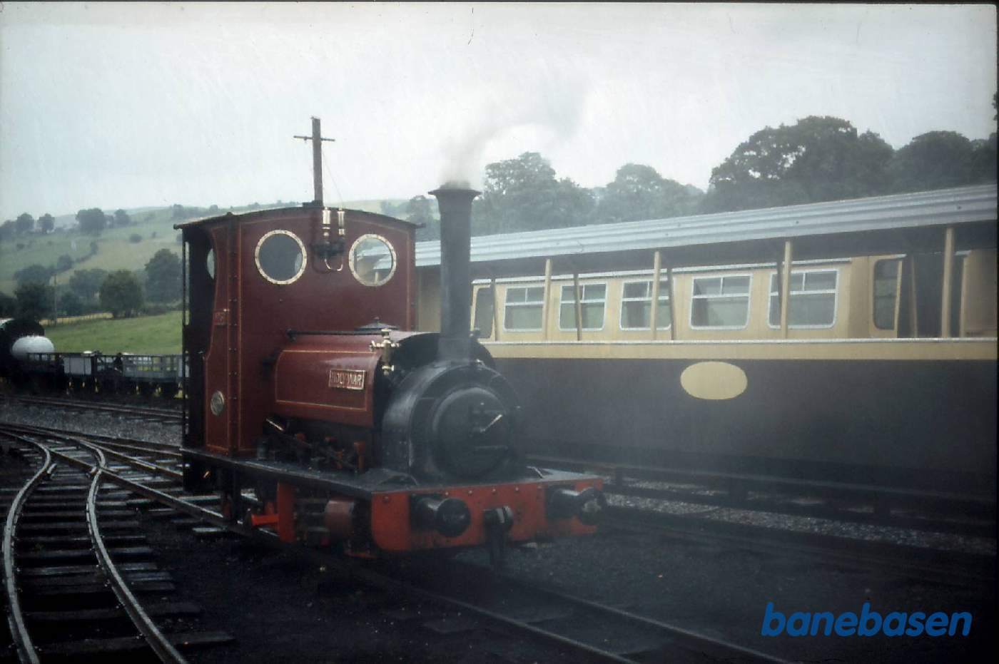 Smalsporsbaner i Wales. Llanberis Lake Railway