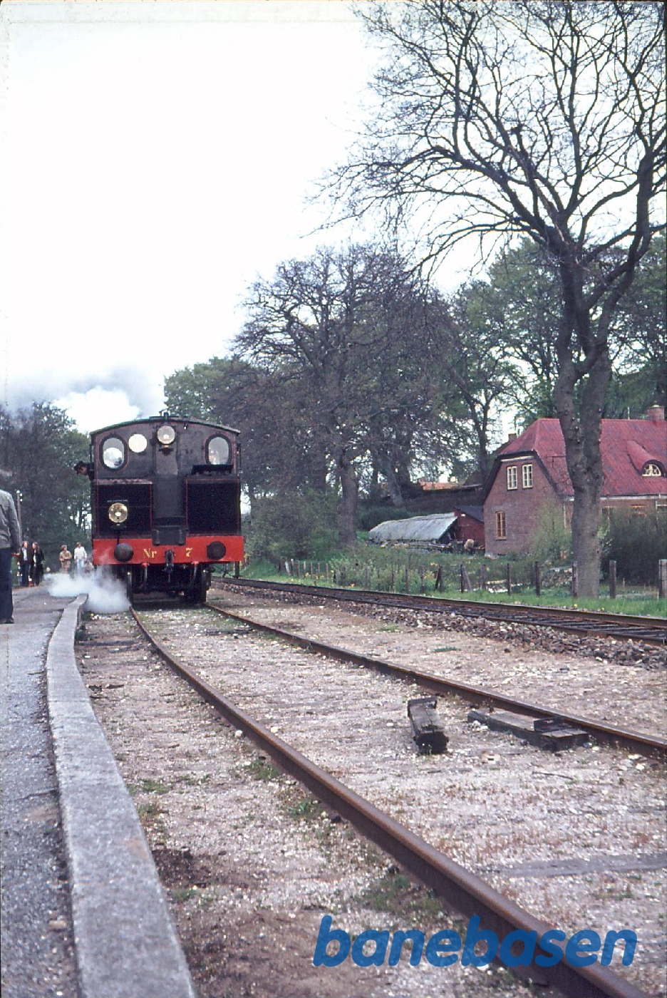 NSJK. ØSJS nr.7 på Nærumbanen. Ørholm NSJK. ØSJS nr.7 på Nærumbanen. Ørholm