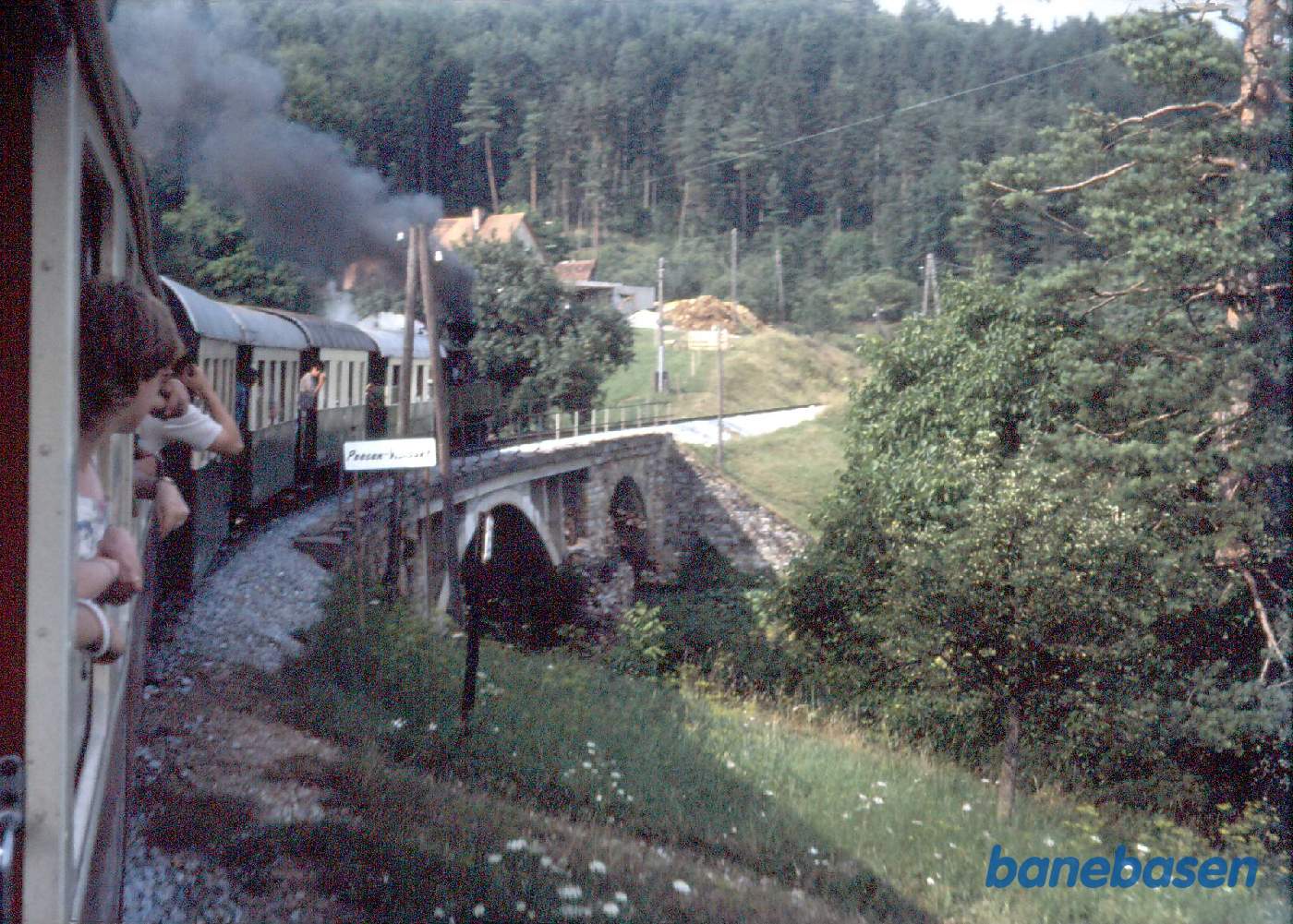 Østrig - Smalsporsbaner. Viadukt Peezen