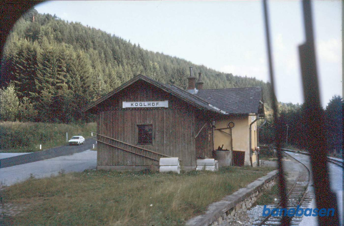 Østrig - Smalsporsbaner. Koglhof holdeplads
