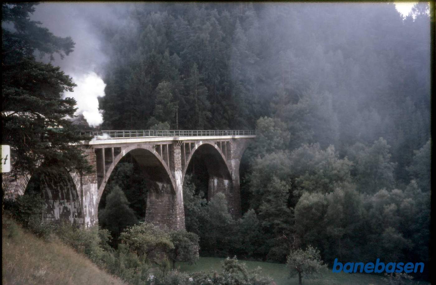 Østrig - Smalsporsbaner. Viadukt Feistritz