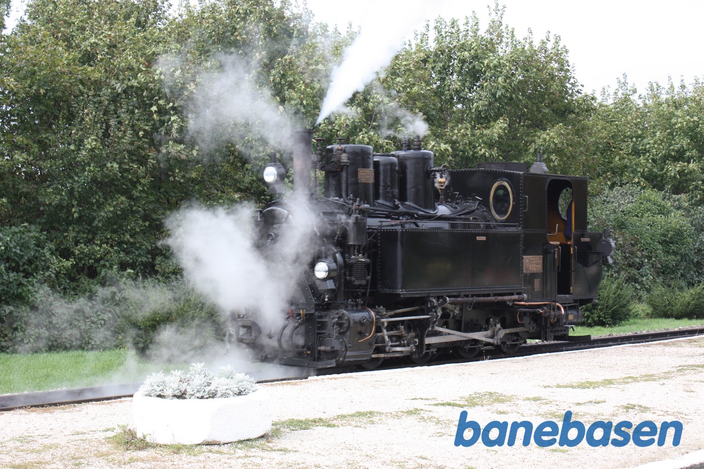 Budapest. Børnebanen. Lokomotivet dertrak vores tog Budapest. Børnebanen. Lokomotivet dertrak vores tog