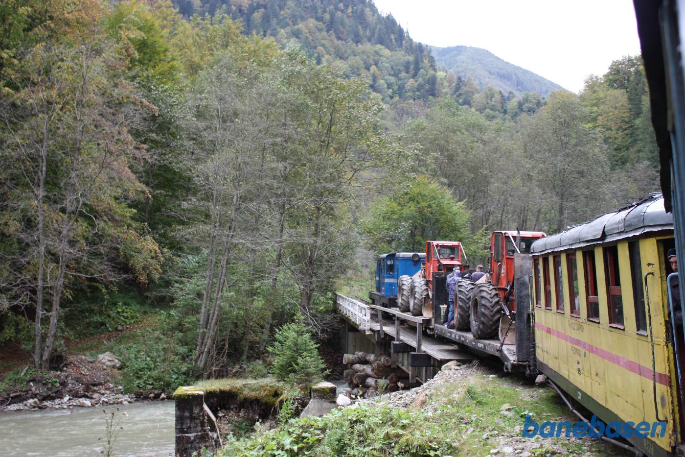 Stålbro for skovbanen