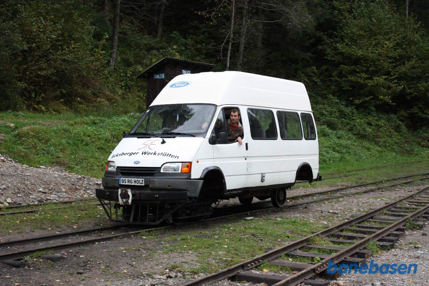 Skinnekørende kleinbus