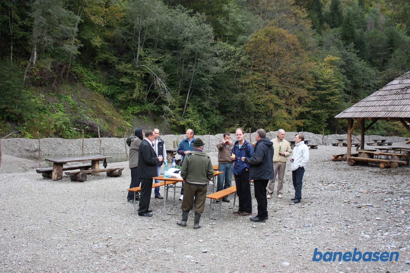 Gruppen fra Volvo der inviterede os med på turen