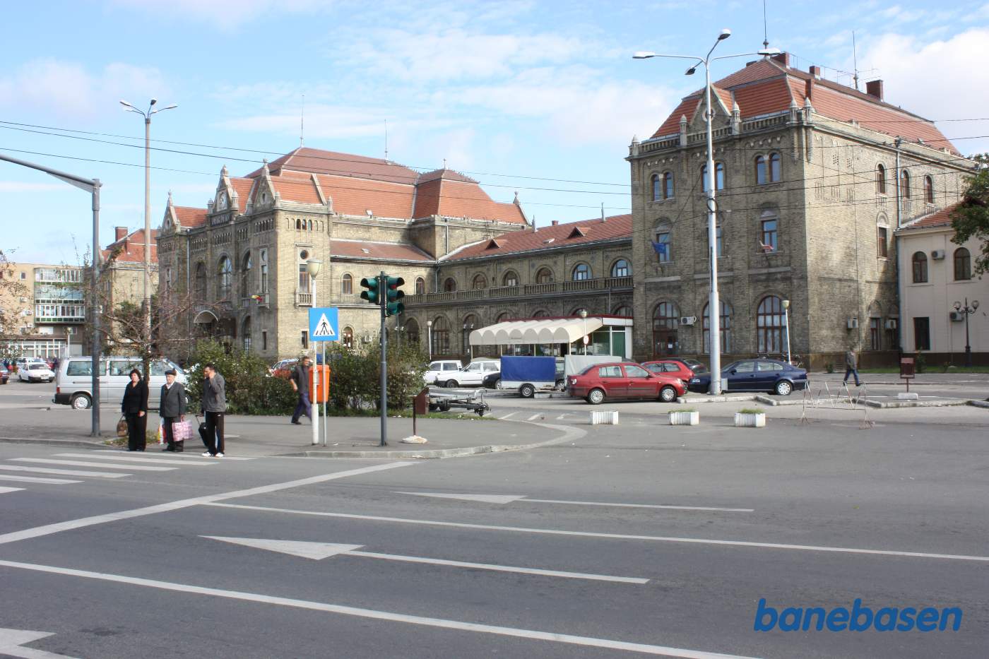 Arad. Banegården