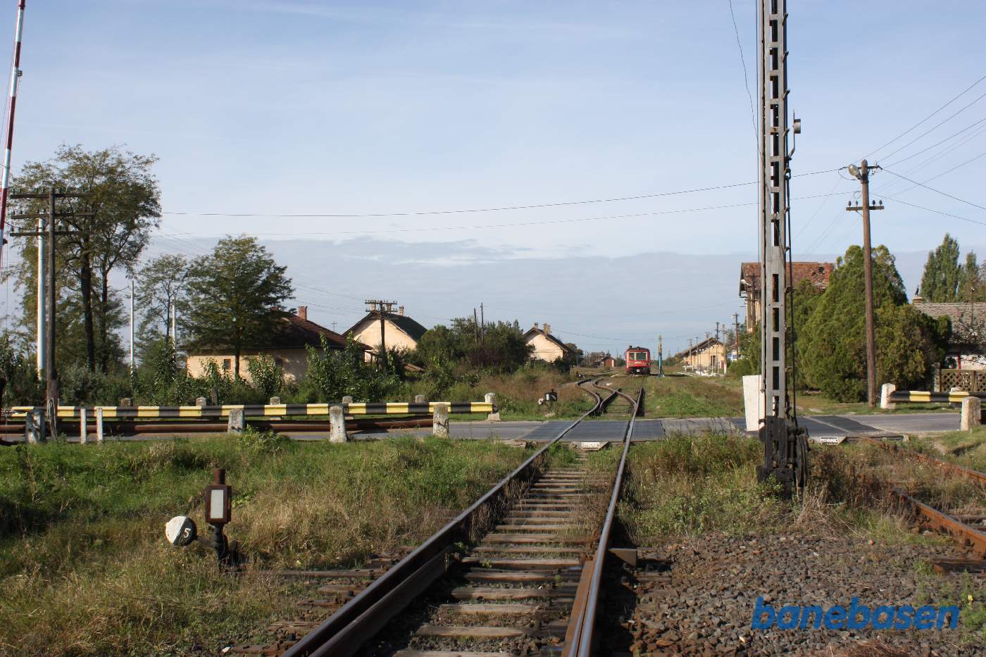 Sinicolaul Mare. Indkørslen fra Arad