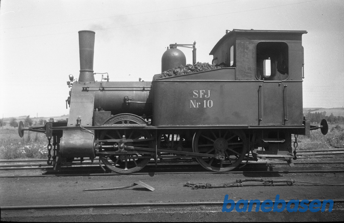Rangerlokomotiv SFJ 10 i Faaborg Rangerlokomotiv SFJ 10 i Faaborg