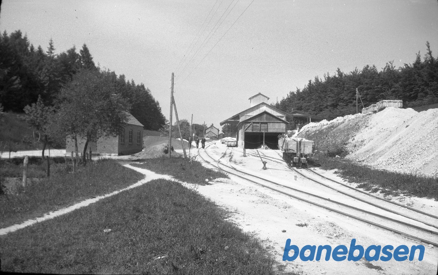 Spor og bygninger i Faxe Spor og bygninger i Faxe