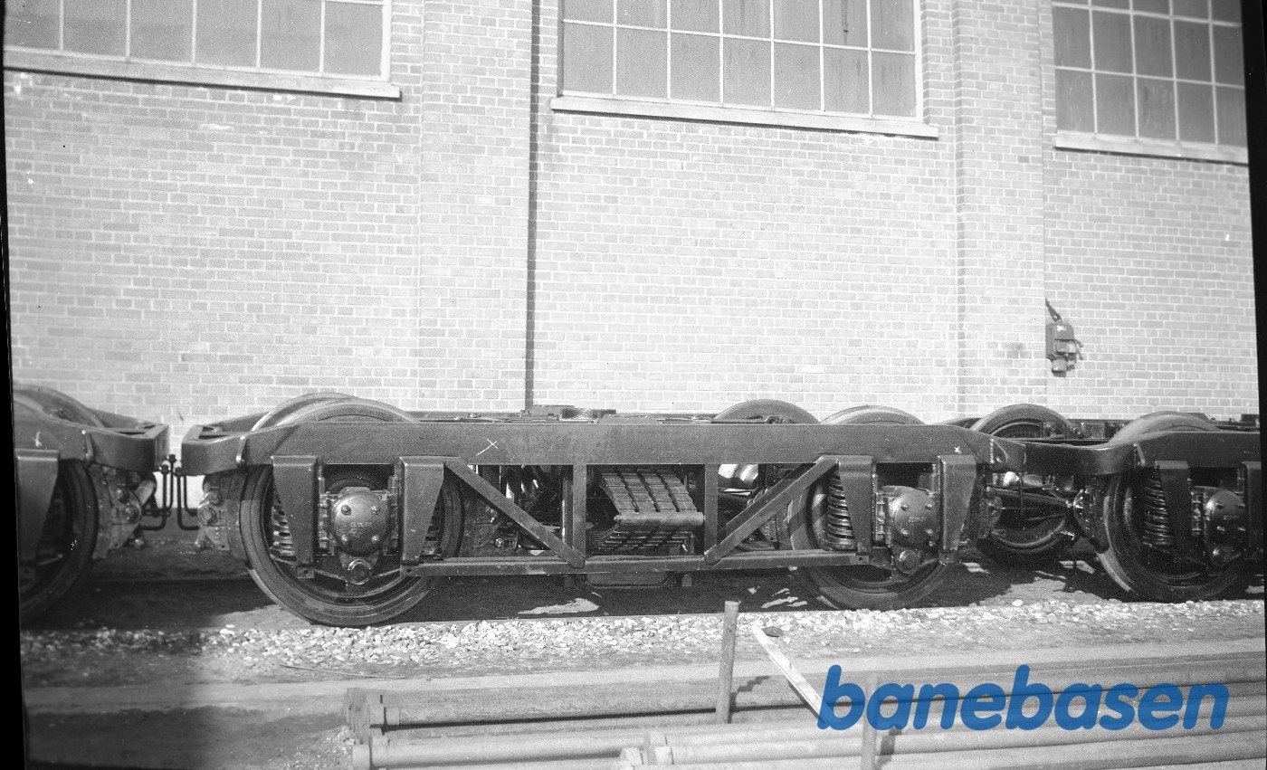 Bogie til norsk sove- eller spisevogn Bogie til norsk sove- eller spisevogn