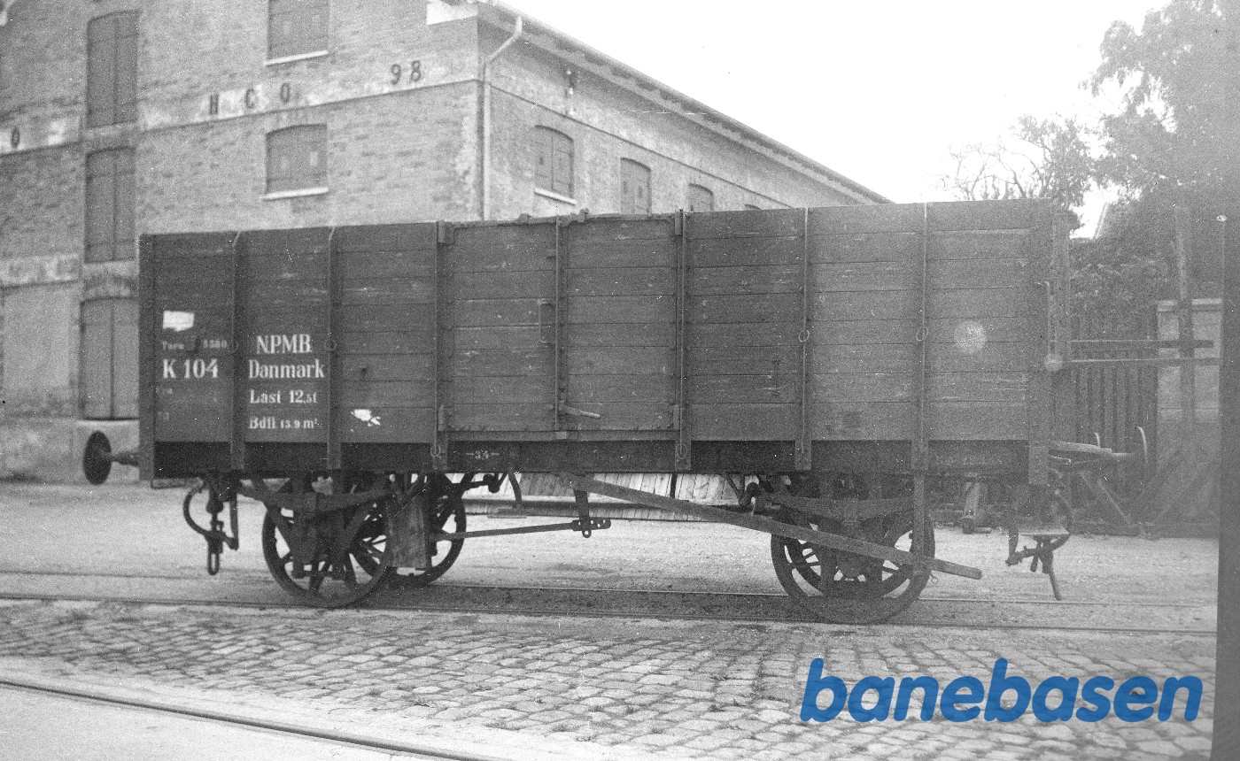 Åben godsvogn NPMB K 104 i Præstø Åben godsvogn NPMB K 104 i Præstø