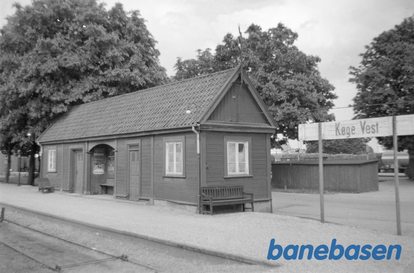 Ventebygning på Køge Vest Ventebygning på Køge Vest
