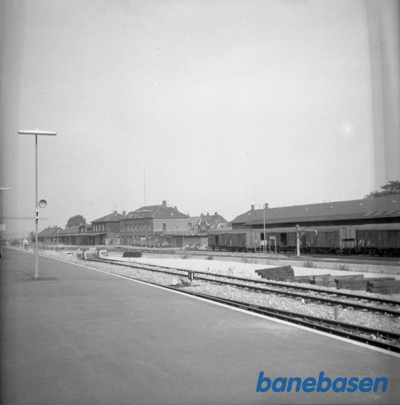 Holbæk station under ombygning Holbæk station under ombygning