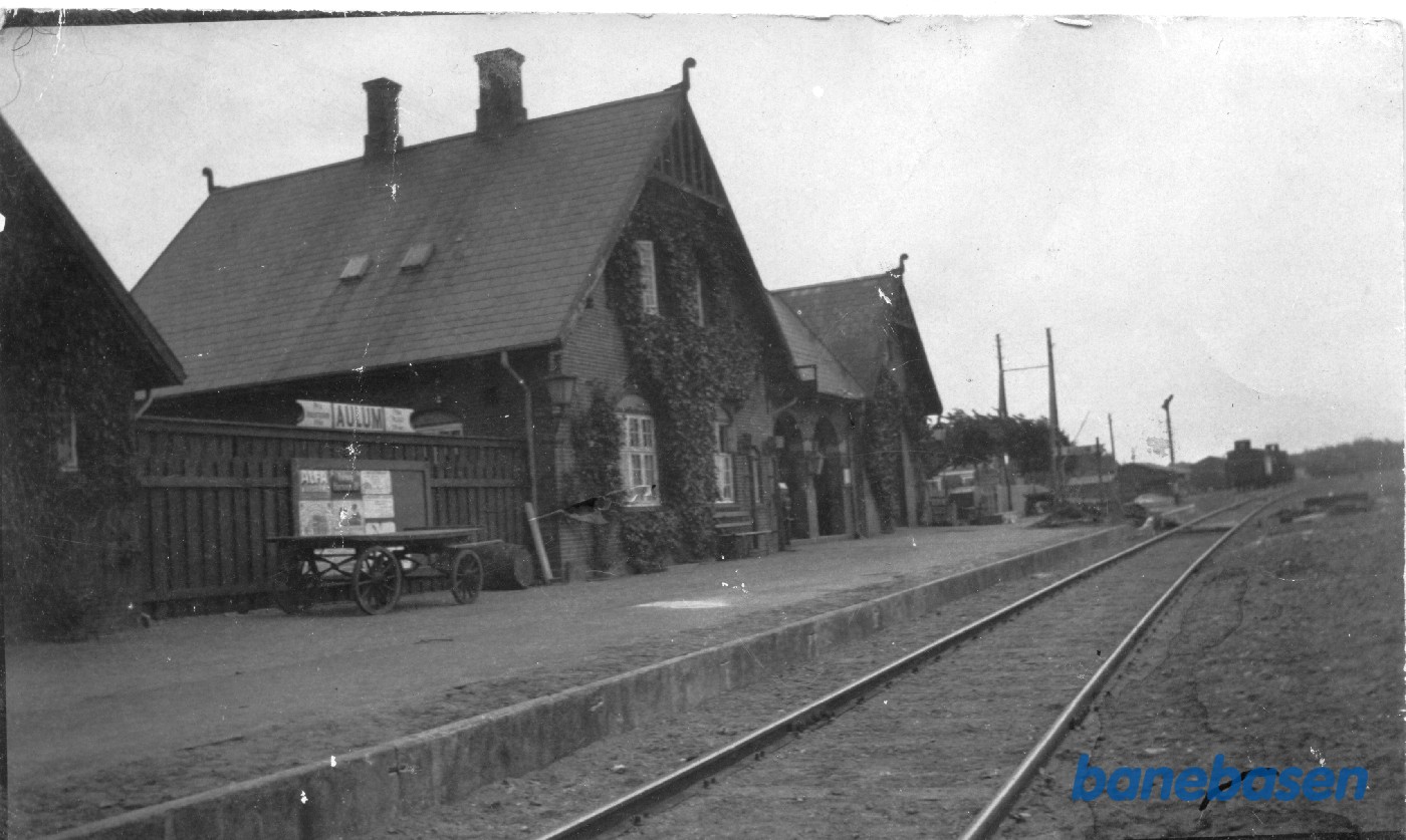 Stationen set fra nord Stationen set fra nord