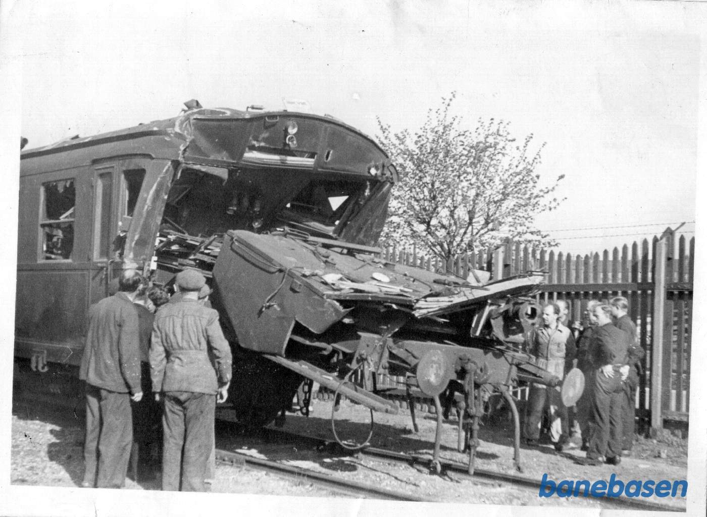 Beskadiget S-togs-styrevogn