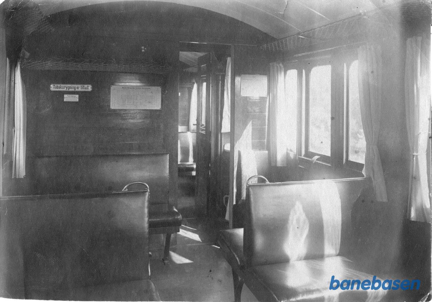 Interiør i den nye dobbeltvogn