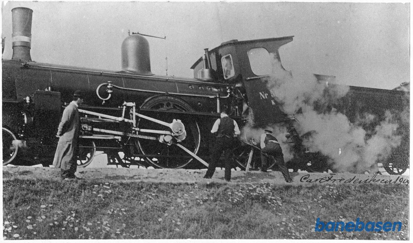 Uheld med knækket kobbelstang