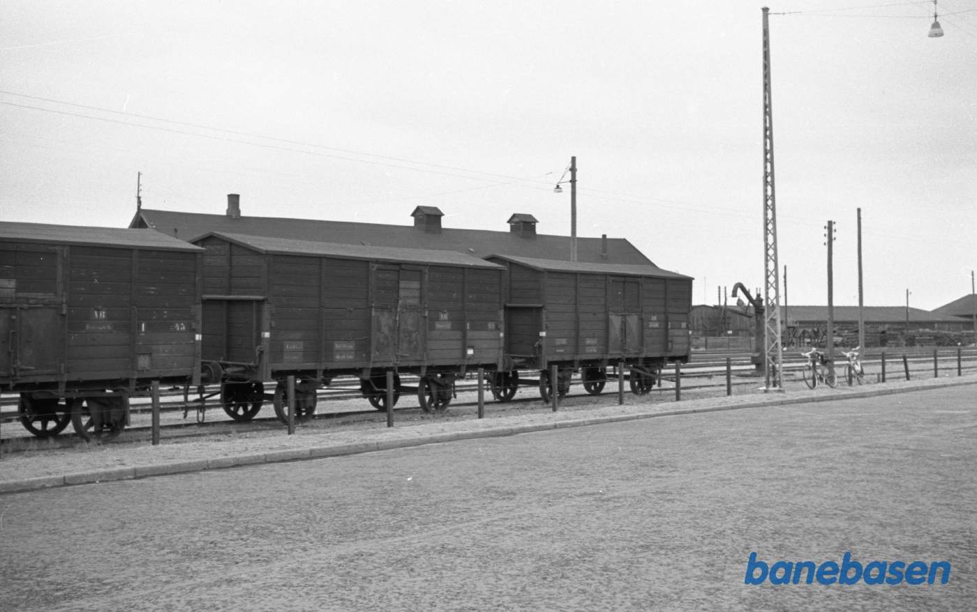 Godsvogne på Amagerbro st.