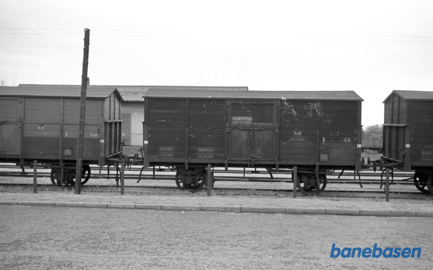 Godsvogne på Amagerbro st.