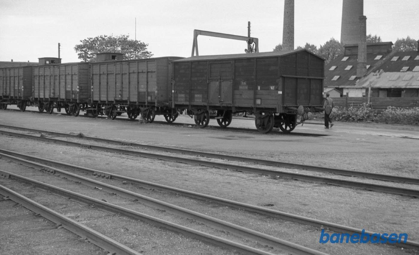 Godsvogne på Amagerbro st.