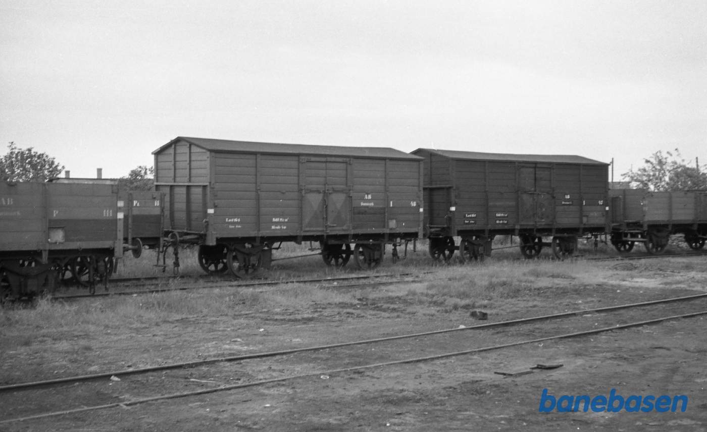 Godsvogne på Amagerbro st.