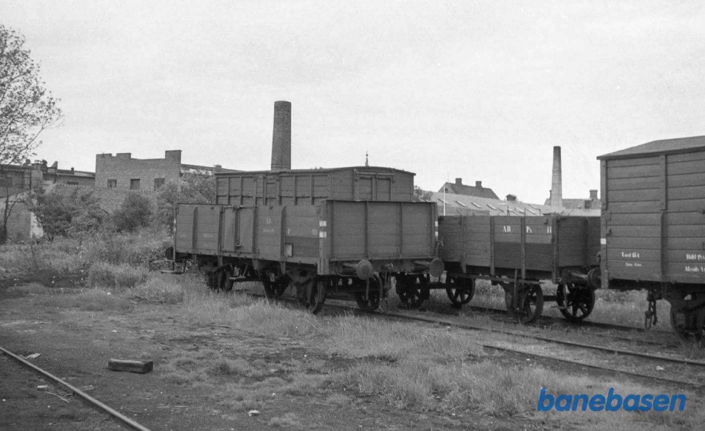 Godsvogne på Amagerbro st. Godsvogne på Amagerbro st.
