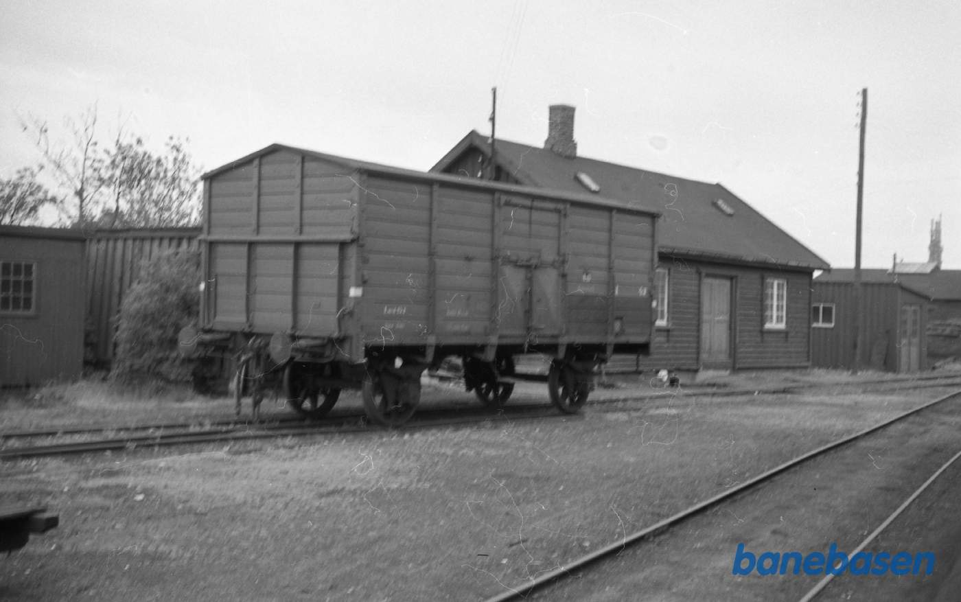 Godsvogne på Amagerbro st.