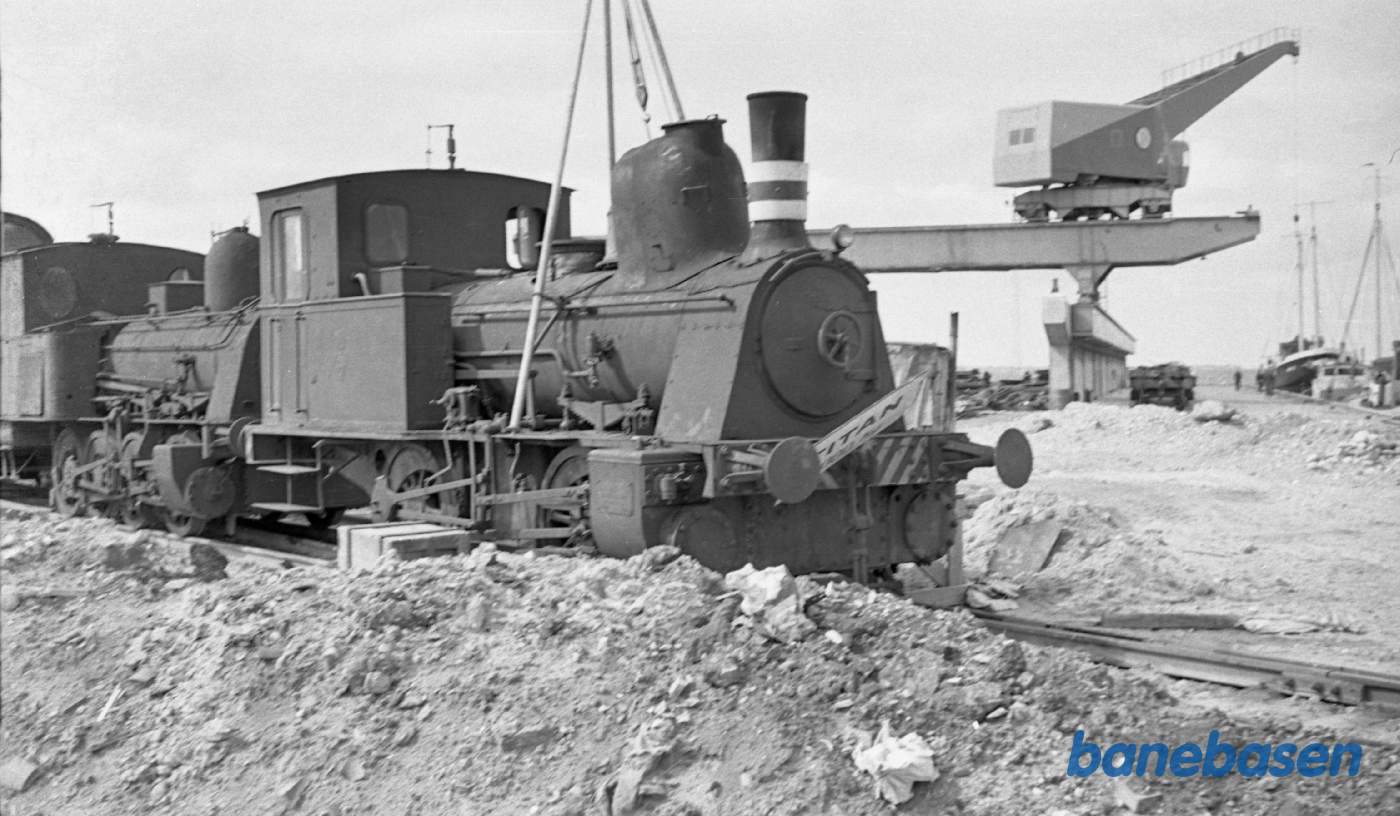 Frederiksværk stålvalseværk med tdl. DSB HS 399