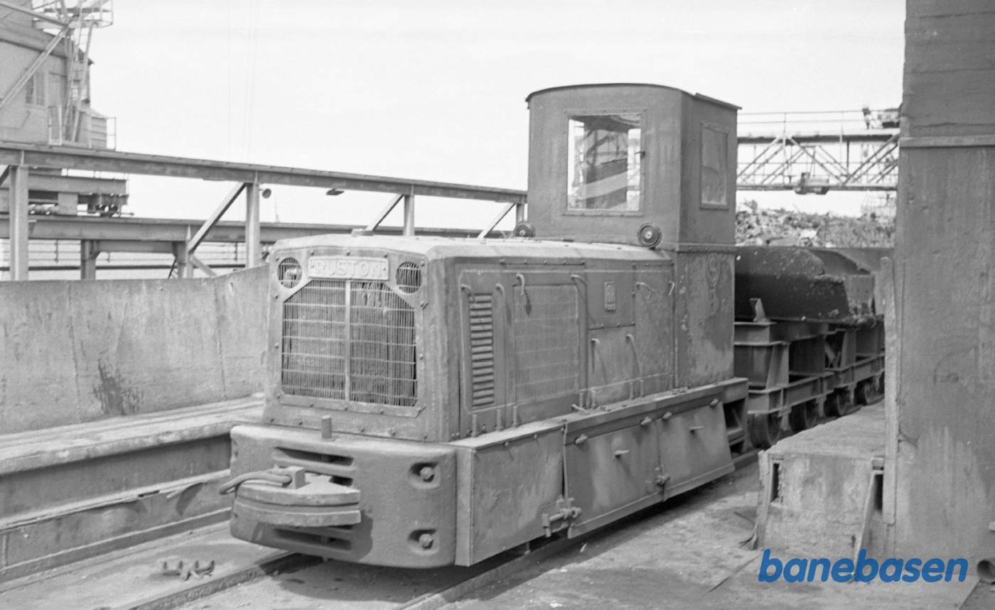 Frederiksværk stålvalseværk Ruston smalsporlok 398113