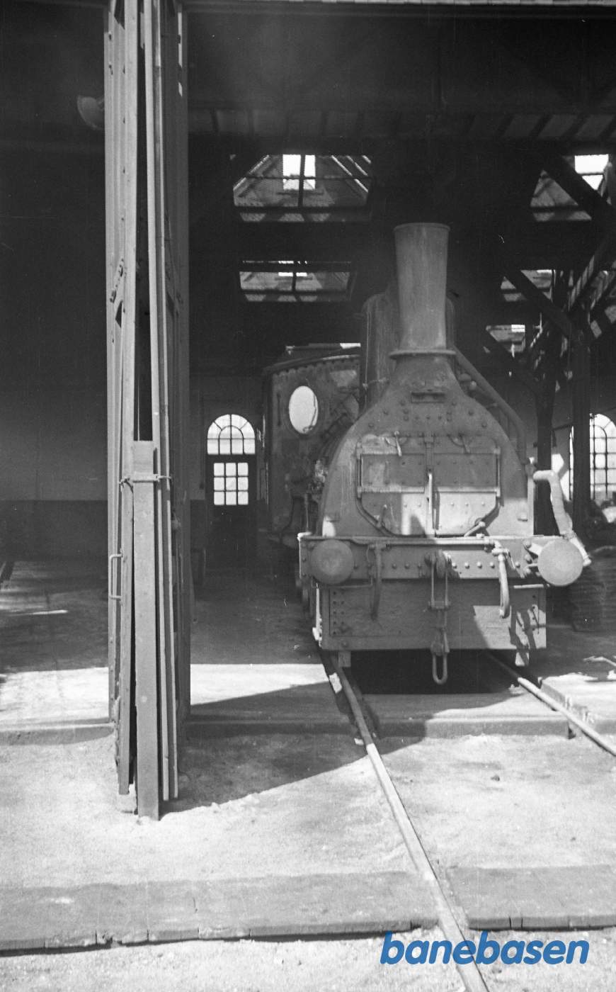 Varmemaskinen "Polakken" i Korsør remise