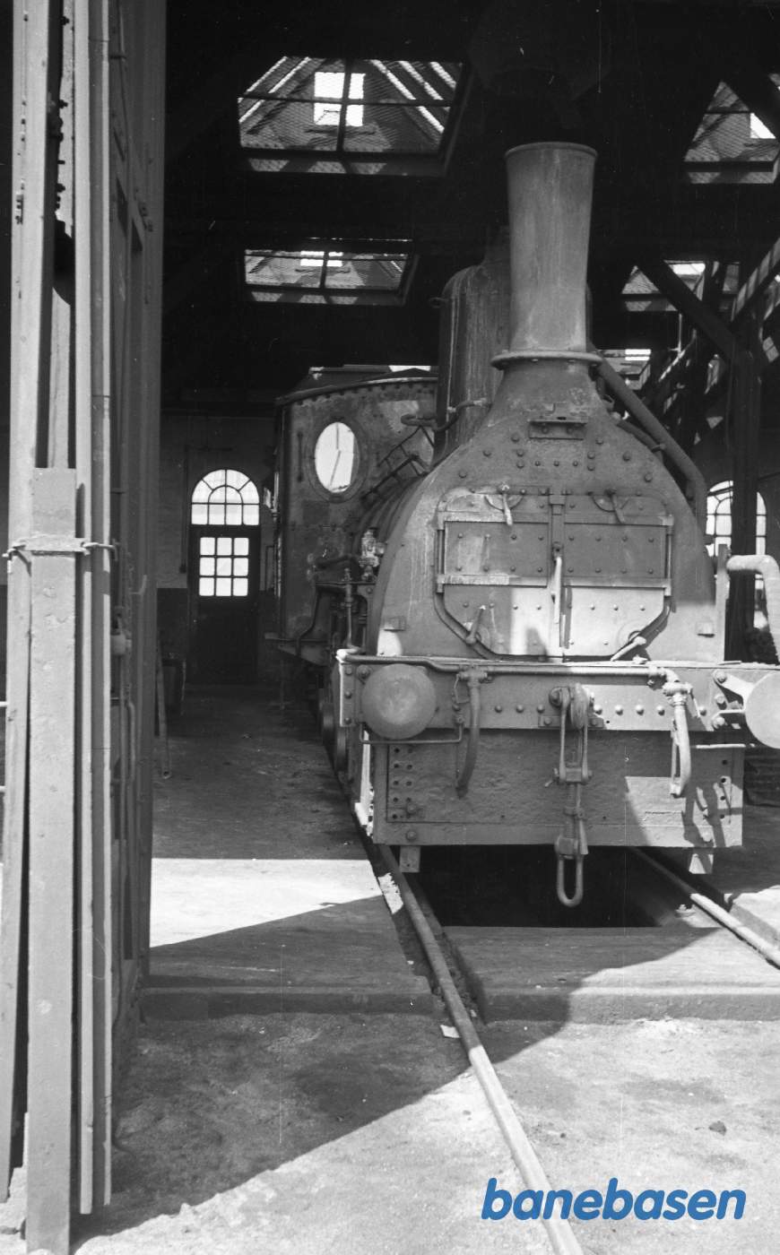 Varmemaskinen "Polakken" i Korsør remise